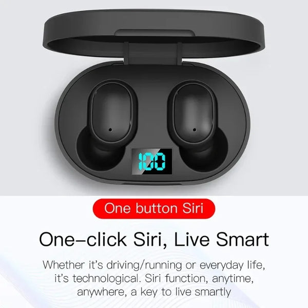 Wireless Soundbuds with LED Display