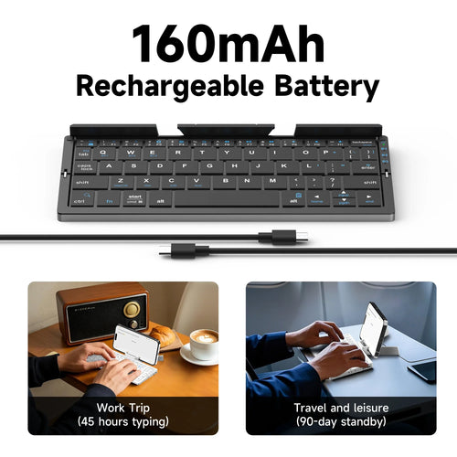 Portable Wireless Keyboard Companion